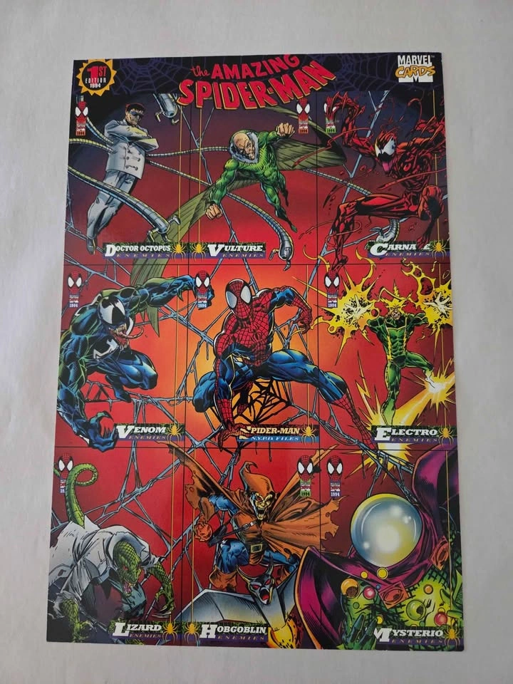 1994 Marvel The Amazing Spider-Man 1st Edition Trading Card Set - photo 2