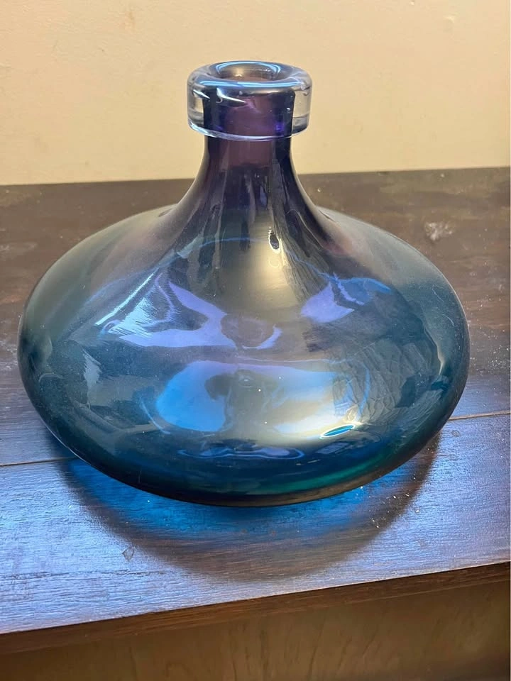 Purple and Teal Vase