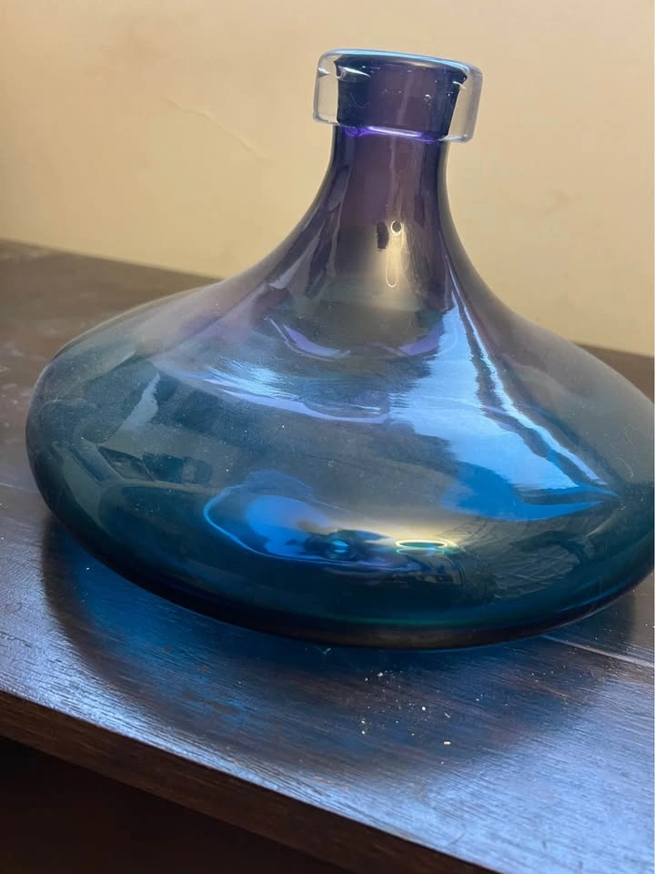 Purple and Teal Vase - photo 2