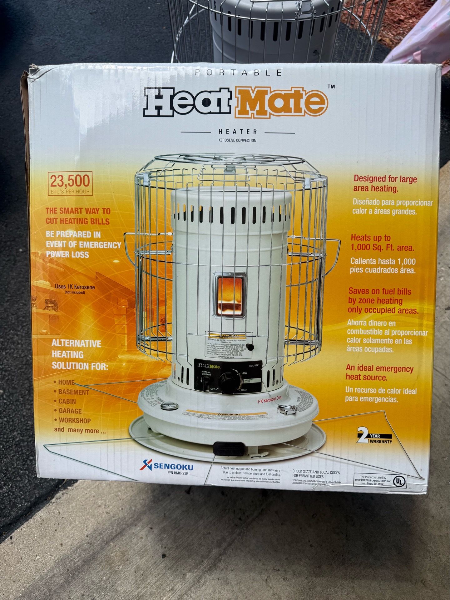 Portable heater - photo 2