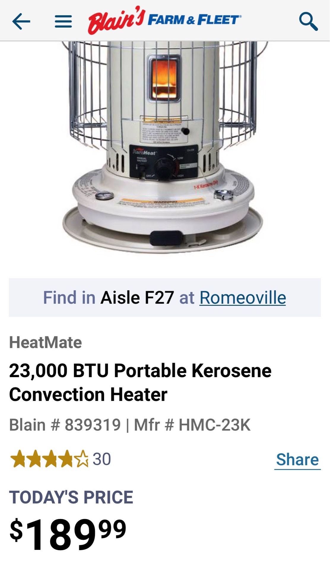 Portable heater - photo 3
