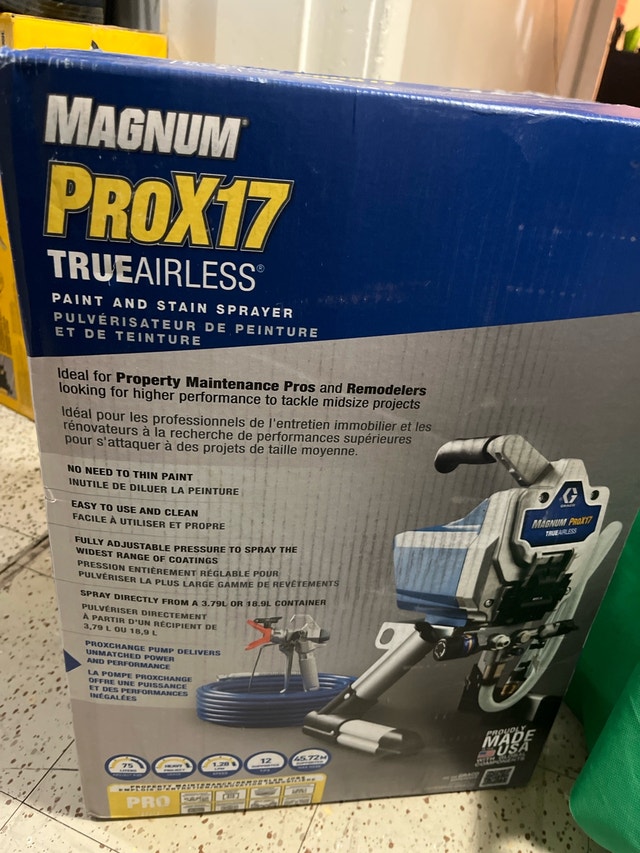 Graco Magnum ProX17 TrueAirless Paint Sprayer
