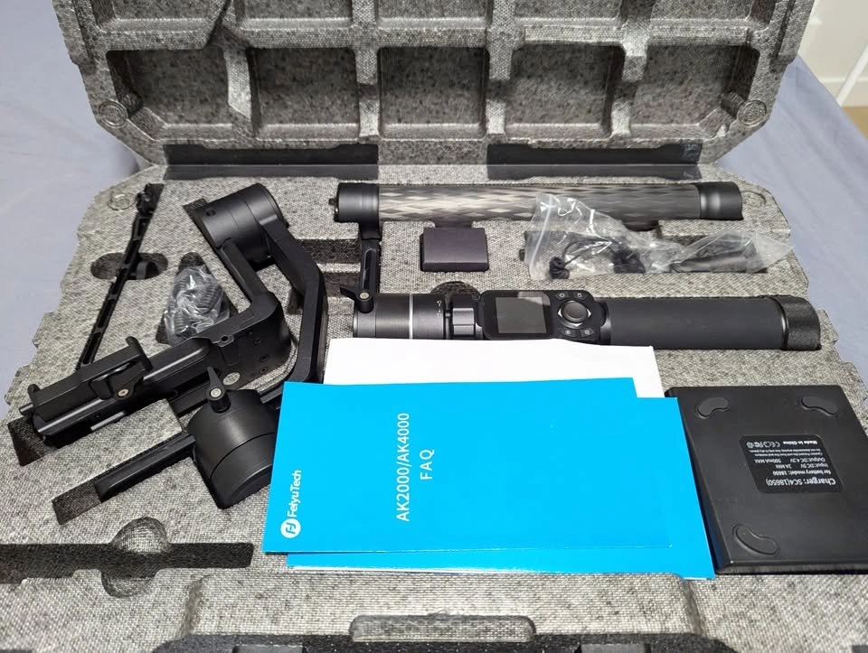 Camera Gimbal Stabilizer + Dual Handle Grip - photo 3