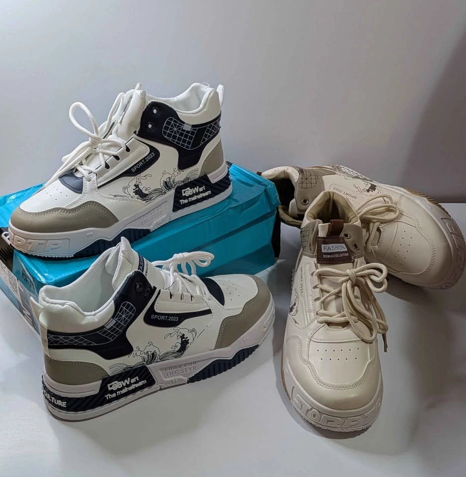 Men's High-Top Sneakers - Brand New in Box!  🎉 - photo 2