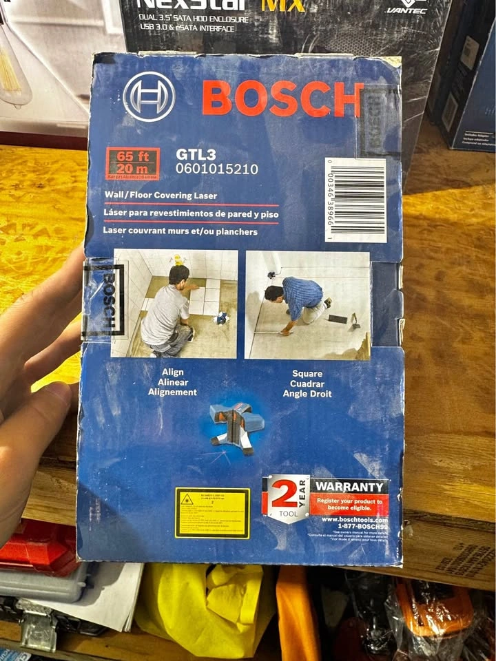 Bosch GTL3 Wall/Floor Covering Laser