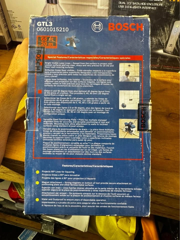 Bosch GTL3 Wall/Floor Covering Laser - photo 2