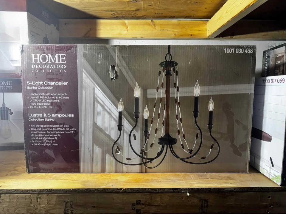 Home Decorators Collection Sariko 5-Light Chandelier - photo 3