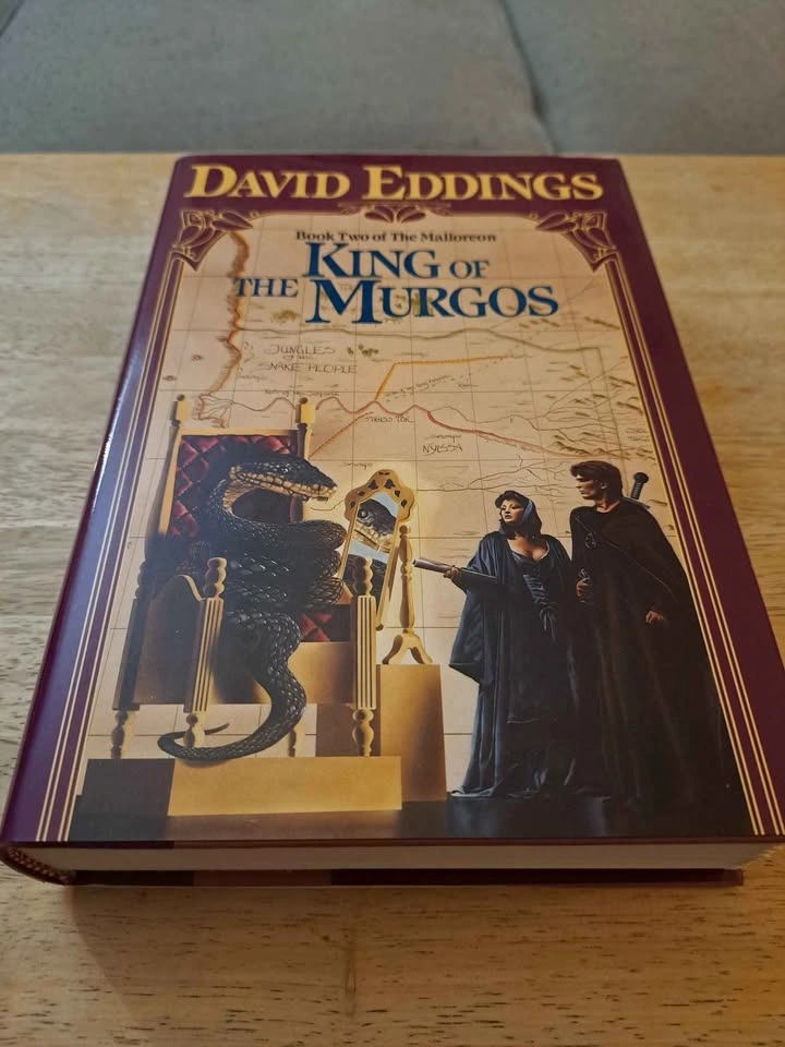 The King Of Murgos - David Eddings First Edition Hardcover 1988, - photo 2