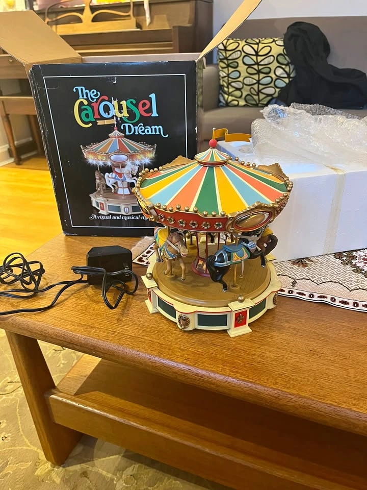 Antique Animated Music Box