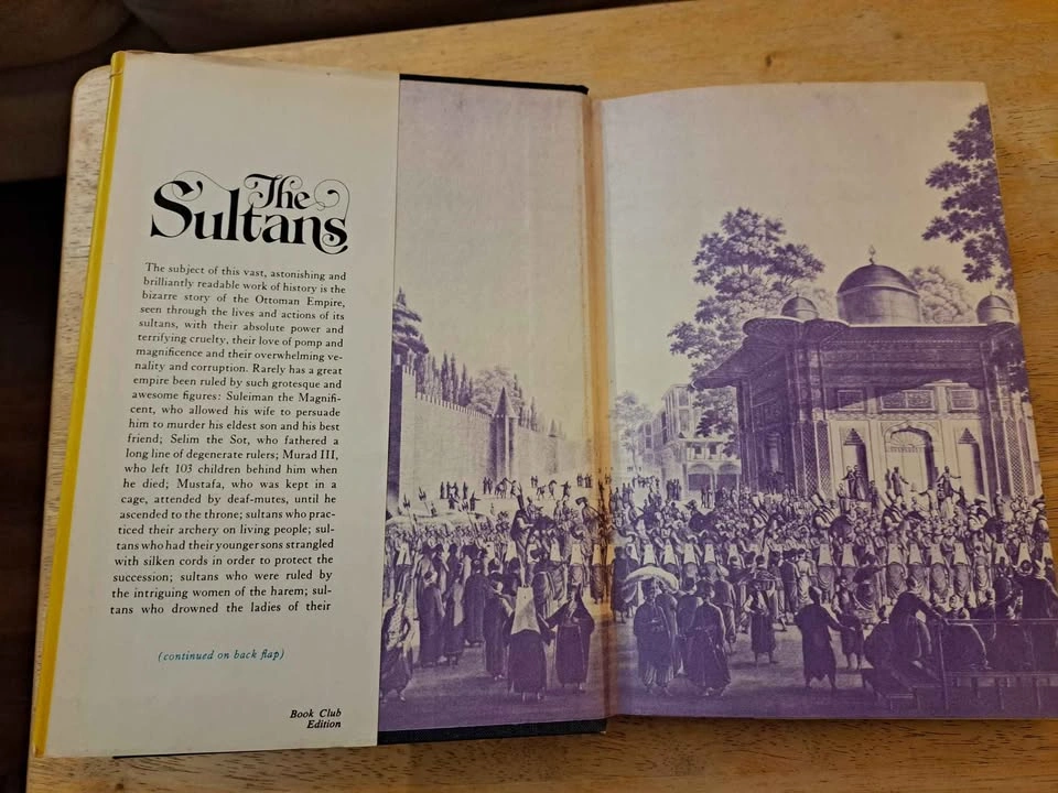 The Sultans - Noel Barber 1973 Vintage Hardcover with Dust Jacke - photo 2