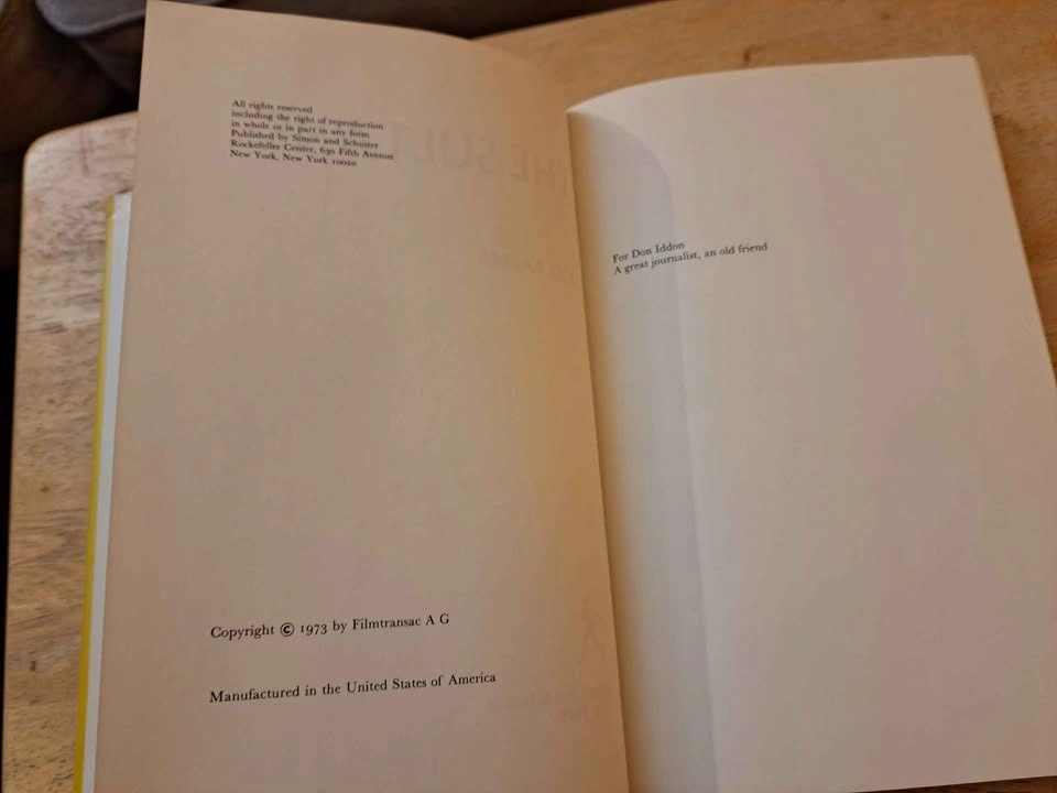 The Sultans - Noel Barber 1973 Vintage Hardcover with Dust Jacke - photo 4