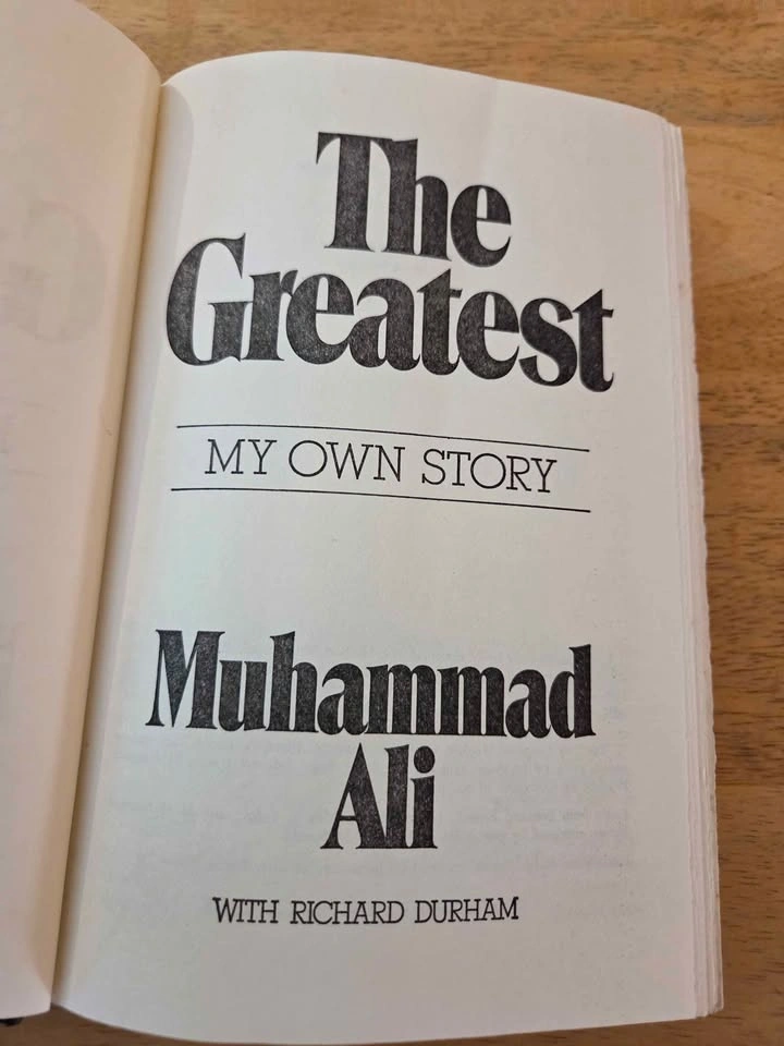 The Greatest: My Own Story - 1975 Muhammad Ali Hardcover - photo 3