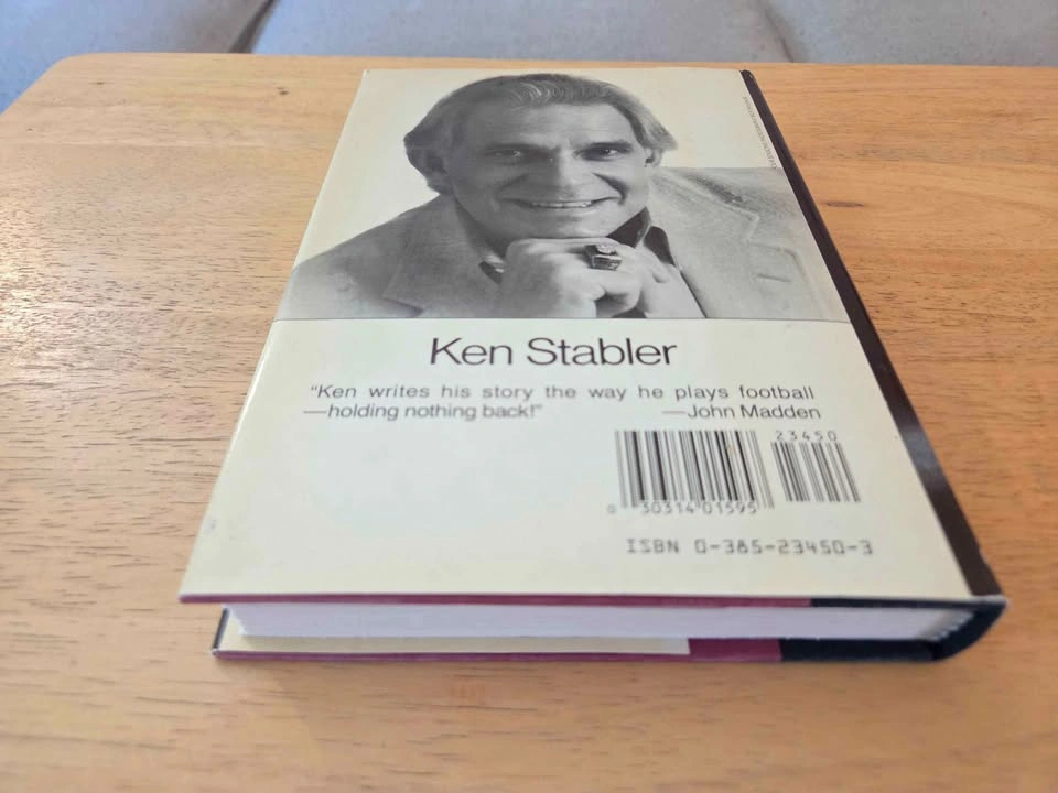 Snake - Ken Stabler Autobiography 1986 First Edition - photo 2