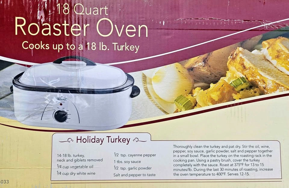 Roaster Oven Holiday Turkey