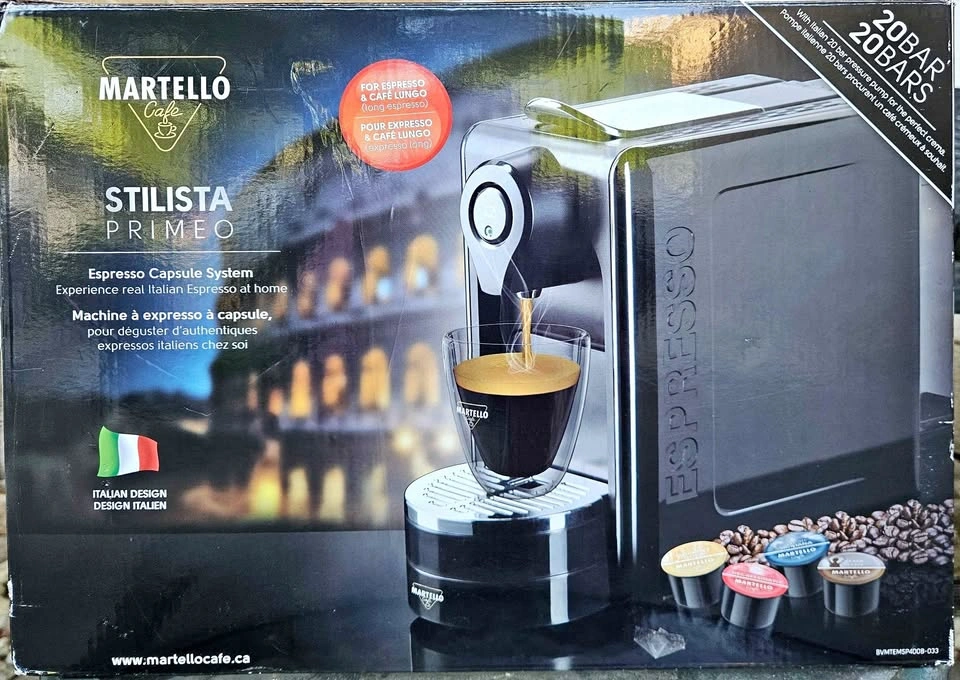 NEW Espresso Machine Capsule System