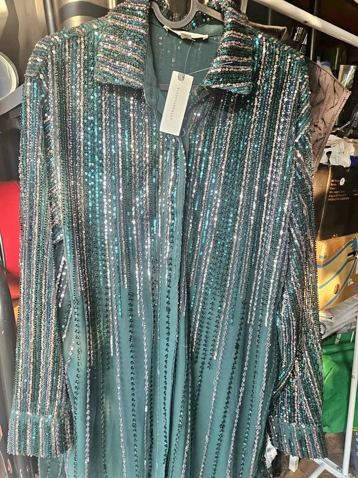 Anthropologie Sequence Shirt