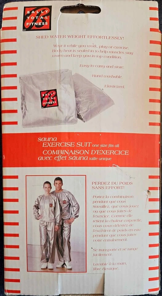 Bally Total Fitness Sauna Suit
