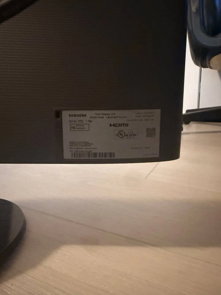 Samsung 24" LED HD Slim Monitor Gaming or Office - photo 4