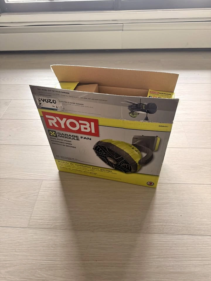 Ryobi Garage Module Fan