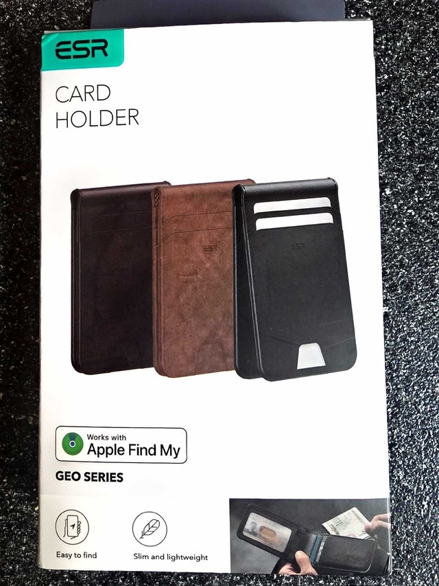 Brand new ESR Classic Geo Card Holder (Apple Find My) - photo 2