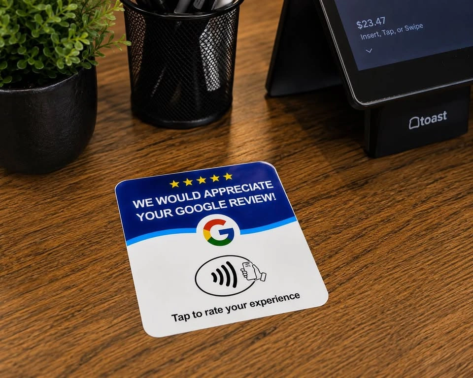 50 PCS Wholesale - Google review tap card NFC - photo 3