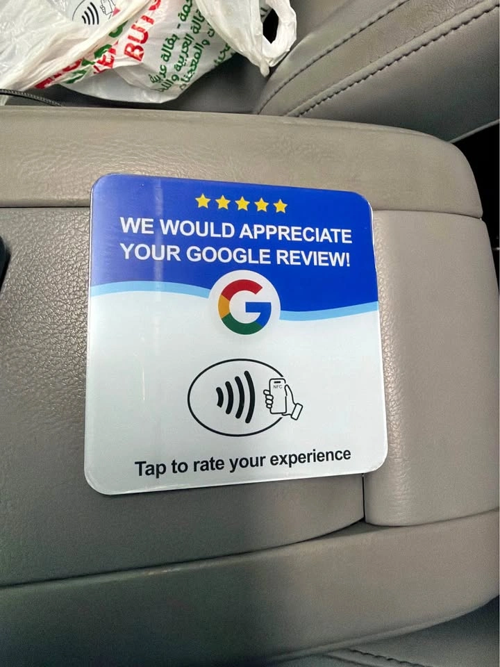 10 PCS Wholesale - Google review card for resellers