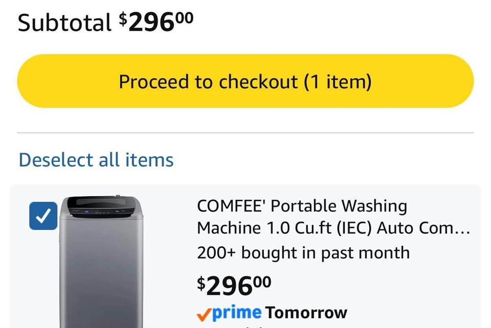Comfee Portable Washing Machine - photo 5