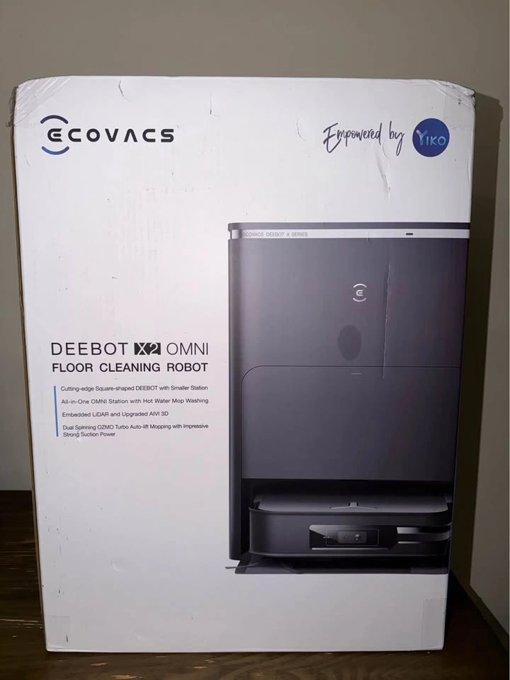 ECOVACS DEEBOT X2 Omni — Robot Vacuum & Mop - Brand NEW