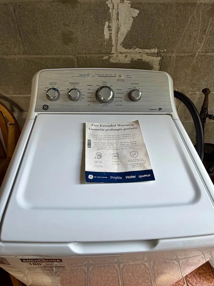 GE Top Load Heavy Washing Machine - photo 4