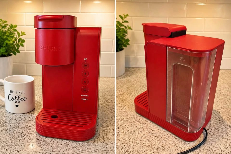Keurig K-Express Single Serve Coffee Maker – Red – Excellent Con
