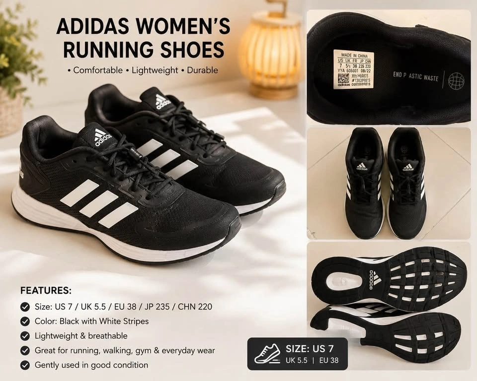 Adidas Women’s Running Shoes – Size US 7 (EU 38) - photo 4