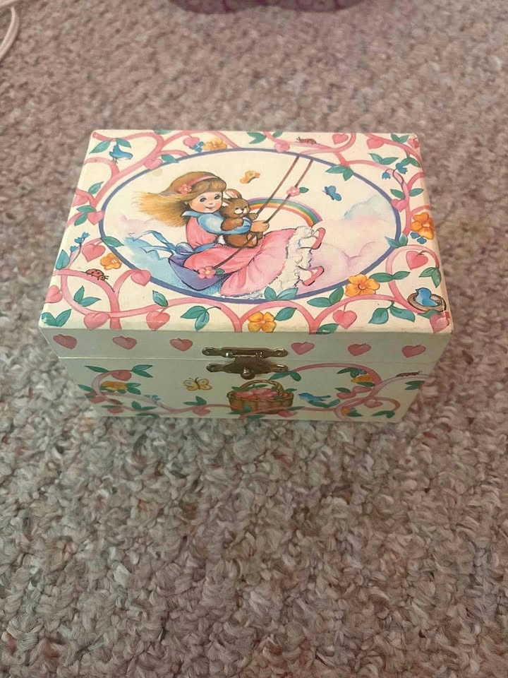 Wooden Ballerina Box