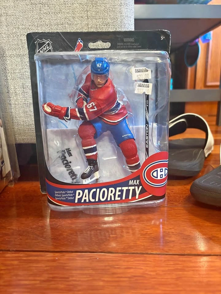 McFarlane Toy NHL Series 33 action figure of Max Pacioretty
