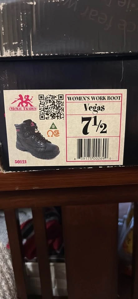 Moxie Trades Vegas Women's Work Boots Size 7.5 - photo 4