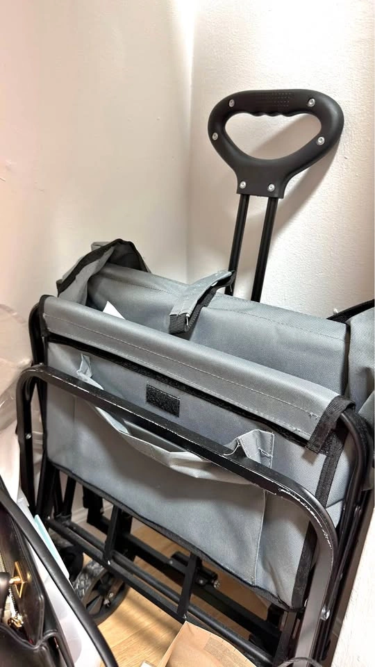 Gray Large Wagon Cart