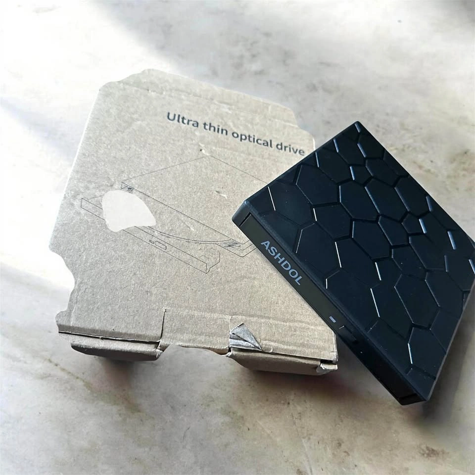 External CD/DVD Drive 8-in-1 USB 3.0 Ultra-Slim Portable