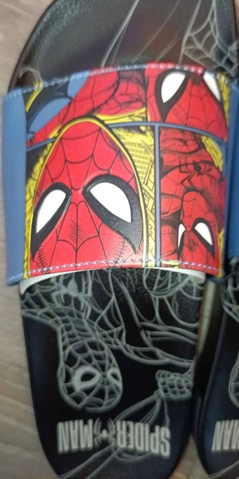 Men's Brand New Spiderman Slides Sizes 7-11 - photo 2