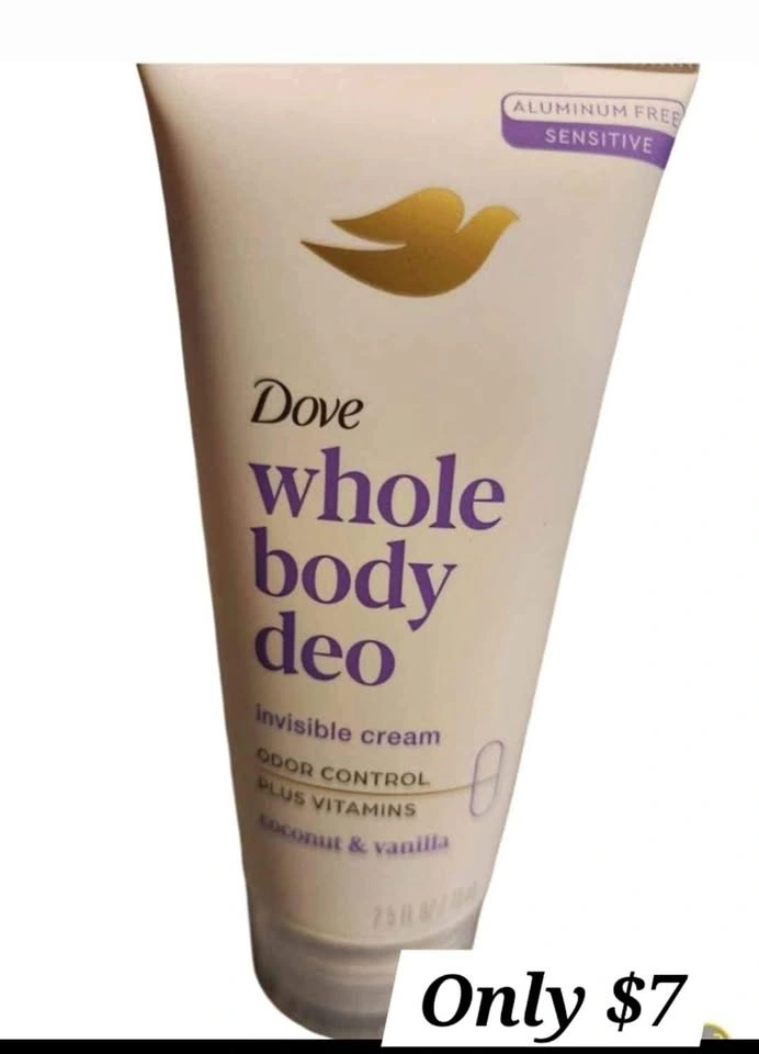 Dove whole body deodorant $7