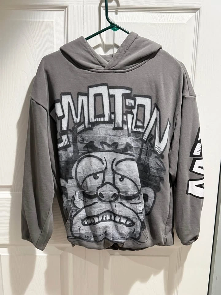 Mixed Emotion Monster hoodie - photo 2