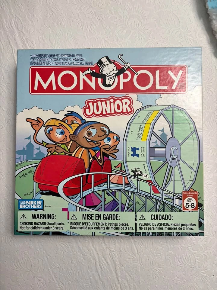 Parker Brothers Monopoly Junior Board Game