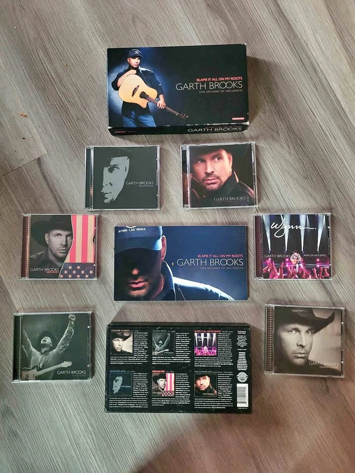 Garth Brooks Blame It All on My Roots 8-Disc Box Set