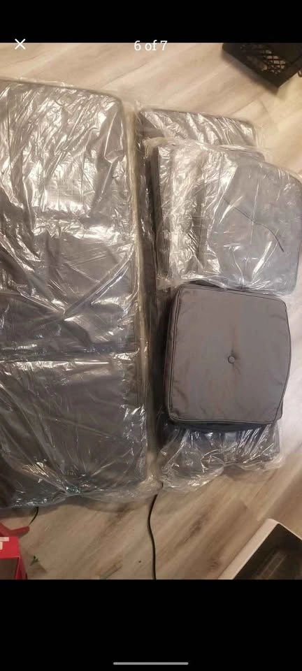 New Grey Outdoor Furniture Cushion Set - photo 3