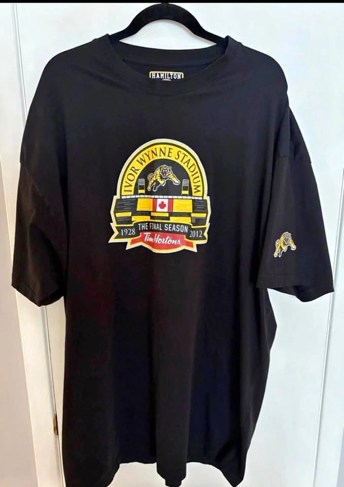 T-shirt Men's 3XL Ti-Cats Final Season Ivor Wynne Stadium