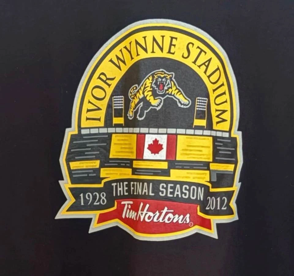 T-shirt Men's 3XL Ti-Cats Final Season Ivor Wynne Stadium - photo 3