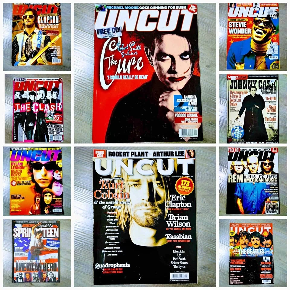 Vintage Uncut Music Magazine Lot x36