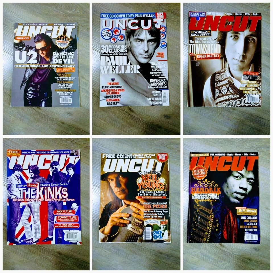 Vintage Uncut Music Magazine Lot x36 - photo 2