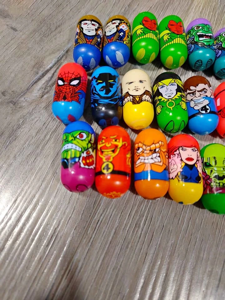 Vintage 2000's Marvel Mighty Beanz Lot x18 - photo 2