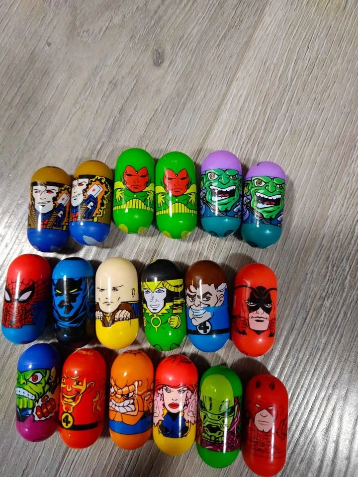 Vintage 2000's Marvel Mighty Beanz Lot x18 - photo 4