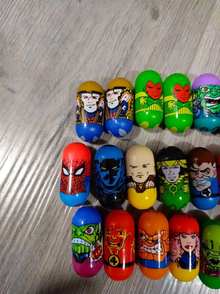 Vintage 2000's Marvel Mighty Beanz Lot x18 - photo 5