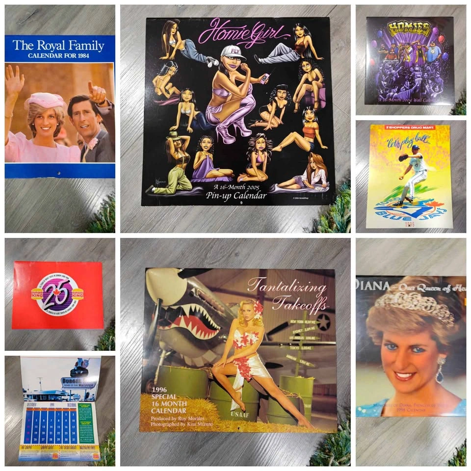 Vintage 90s - 2000s Nostalgia Calendars x17 - photo 2
